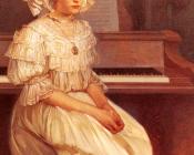 阿尔丰斯 穆夏 : Portrait Of Milada Cerny